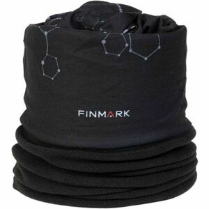 Finmark FSW-203 Fular multifuncțional din fleece, negru, mărime imagine