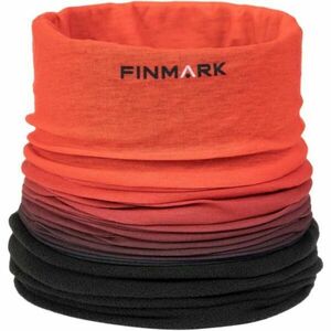 Finmark FSW-239 Fular multifuncțional din fleece, portocaliu, mărime imagine