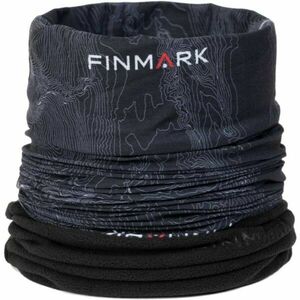 Finmark FSW-216 Fular multifuncțional din fleece, negru, mărime imagine