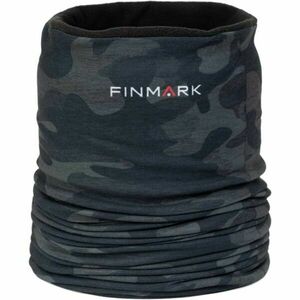 Finmark FSW-248 Fular multifuncțional din fleece fete, gri închis, mărime imagine