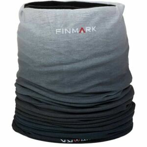 Finmark FSW-237 Fular multifuncțional din fleece, gri închis, mărime imagine