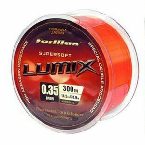 Fir Formax Lumix, Rosu Fluo, 300m (Diametru fir: 0.20 mm) imagine