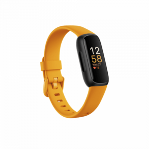 Bratara fitness Fitbit Inspire 3, Bluetooth, Rezistenta la apa (Galben) imagine