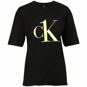 Calvin Klein CK1 COTTON LW NEW-S/S CREW NECK Tricou damă, negru, mărime imagine