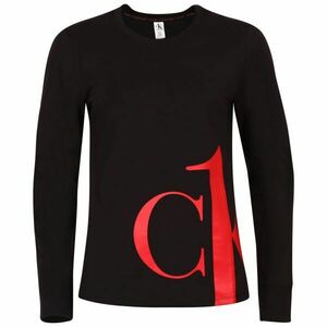 Calvin Klein SLEEP-L/S CREW NECK Tricou cu mânecă lungă damă, negru, mărime imagine