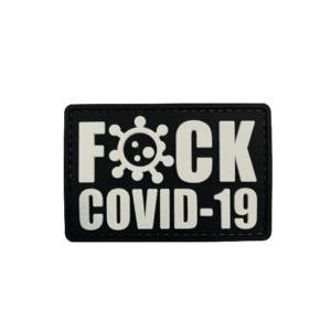 Petic WARAGOD Fuck Covid 19 PVC imagine