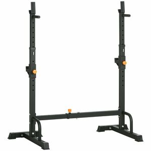 HOMCOM Statie de imersie si suport de antrenament, ridicare de greutate multifunctionala pentru sala de gimnastica, acasa | AOSOM RO imagine