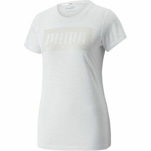 Puma PERFORMANCE LOGO FILL TEE REC Q4 Tricou damă, alb, mărime imagine