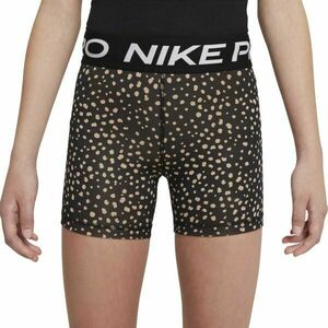 Nike NP DF 3IN SHORT ANML AOP Pantaloni sport fete, negru, mărime imagine