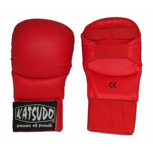 Katsudo Klasik mănuși karate fără deget, roșu imagine