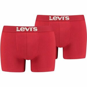 Levi's® MEN SOLID BASIC BOXER 2P Boxeri bărbați, roșu, mărime imagine