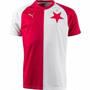 Puma SK SLAVIA HOME PRO Tricou original de fotbal, roșu, mărime imagine
