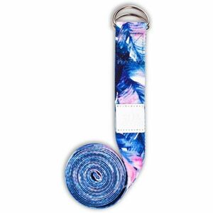YOGGYS YOGA BELT Bandă elastică yoga, albastru, veľkosť os imagine