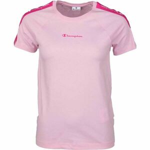 Champion CREWNECK T-SHIRT Tricou damă, roz, mărime imagine