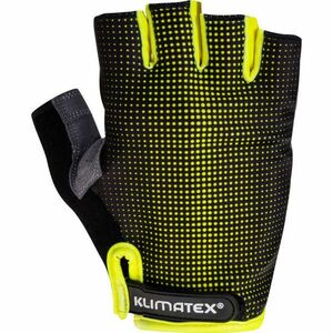 Klimatex RIELI Mănuși de ciclism pentru bărbați, galben, mărime imagine