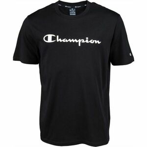 Champion CREWNECK T-SHIRT Tricou pentru bărbați, negru, mărime imagine
