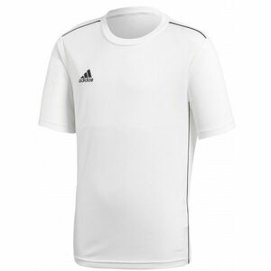 adidas CORE18 JSY Y Tricou fotbal juniori, alb, mărime imagine