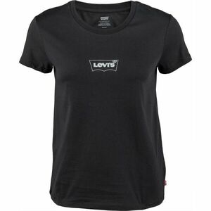 Levi's THE PERFECT TEE Tricou de damă, negru, mărime imagine