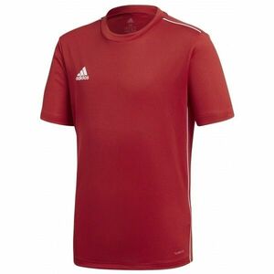 adidas CORE18 JSY Y Tricou fotbal juniori, roșu, mărime imagine