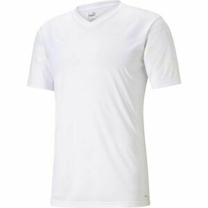 Puma TEAMFLASH JERSEY Tricou sport pentru bărbați, alb, mărime imagine