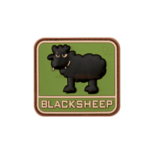 PATCH CAUCIUC - BLACK SHEEP - GREEN imagine