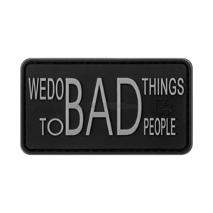 PATCH CAUCIUC - WE DO BAD THINGS - SWAT imagine
