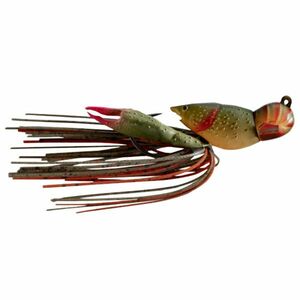 Naluca Livetarget Hollow Crawfish Jig, culoare Brown-Red, 4cm, 11g imagine