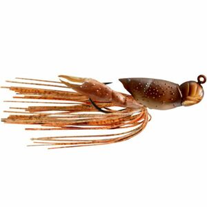 Naluca Livetarget Hollow Crawfish Jig, culoare Natural-Brown, 4cm, 11g imagine