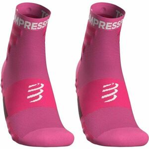 Compressport TRAINING SOCKS 2-PACK Șosete sport, roz, mărime imagine