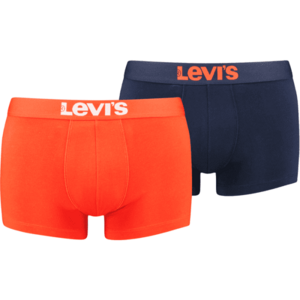 Levi's® MEN SOLID BASIC TRUNK 2P Boxeri bărbați, portocaliu, mărime imagine