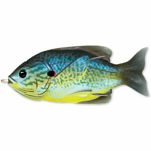 Naluca Livetarget Hollow Sunfish, culoare Blue-Yellow Pump, 7.5cm, 12g imagine