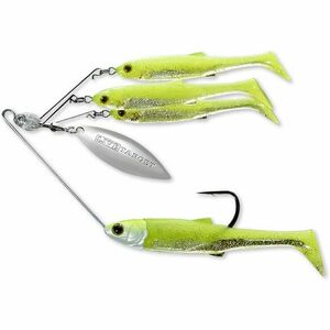 Spinnerbait Livetarget Rig, Small, culoare Chart-Silver, 11g imagine