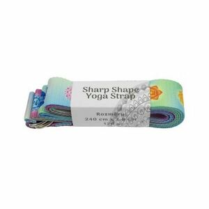 SHARP SHAPE YOGA STRAP RAINBOW Bandă yoga, mix, mărime imagine