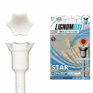 LIGNUM TEES STAR 72 mm Tee, alb, mărime imagine