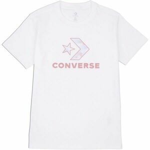 Converse SEASONAL STAR CHEVRON SS TEE Tricou de damă, alb, mărime imagine