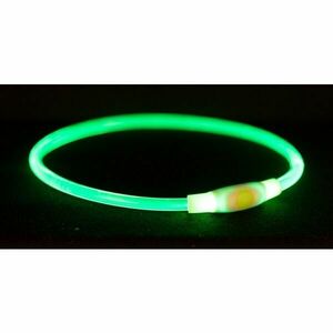 TRIXIE FLASH LIGHT RING USB S-M Zgardă luminoasă, verde, mărime imagine