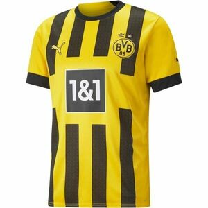 Puma BVB HOME JERSEY REPLICA W/ SPONSOR Tricou fotbal bărbați, galben, mărime imagine