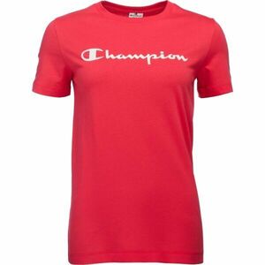 Champion CREWNECK T-SHIRT Tricou damă, roșu, mărime imagine