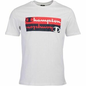 Champion GRAPHIC SHOP AUTHENTIC CREWNECK T-SHIRT Tricou pentru bărbați, alb, mărime imagine