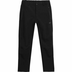 4F MEN´S PANT SOFTSHELL Pantaloni softshell bărbați, negru, mărime imagine