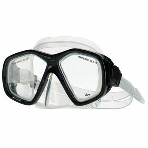 AQUOS BARRACUDA Mască snorkeling, gri închis, mărime imagine