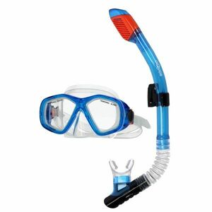 AQUOS BARRACUDA SCUP JR Set de snorkelling pentru juniori, albastru, mărime imagine