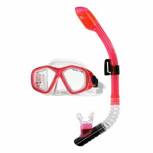 AQUOS BARRACUDA SCUP JR Set de snorkelling pentru juniori, roz, mărime imagine