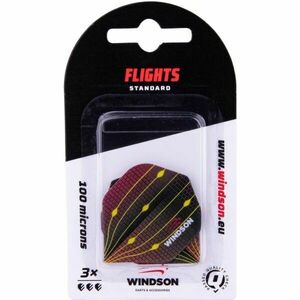 Windson GERELT Set trei aripioare pentru săgeți, roșu, mărime imagine