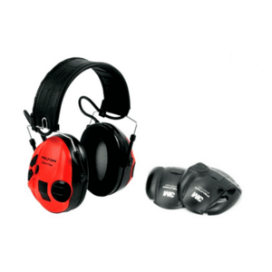 Protecții auditive electronice 3M PELTOR SportTac, negru imagine