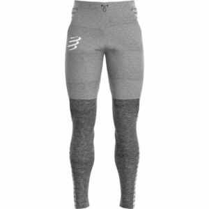 Compressport SEAMLESS PANTS Pantaloni trening bărbați, gri, mărime imagine