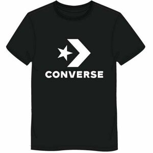 Converse STANDARD FIT CENTER FRONT LARGE LOGO STAR CHEV SS TEE Tricou unisex, negru, mărime imagine