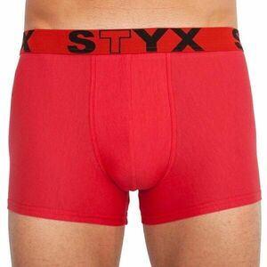 Styx MEN'S BOXERS SPORTS RUBBER Boxeri bărbați, roșu, mărime imagine