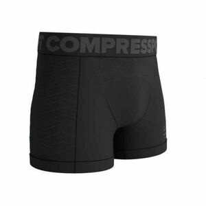 Compressport SEAMLESS BOXER Boxeri funcționali pentru bărbați, negru, mărime imagine
