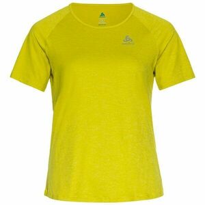 Odlo W RUN EASY 365 T-SHIRT CREW NECK SS Tricou jogging damă, galben, mărime imagine